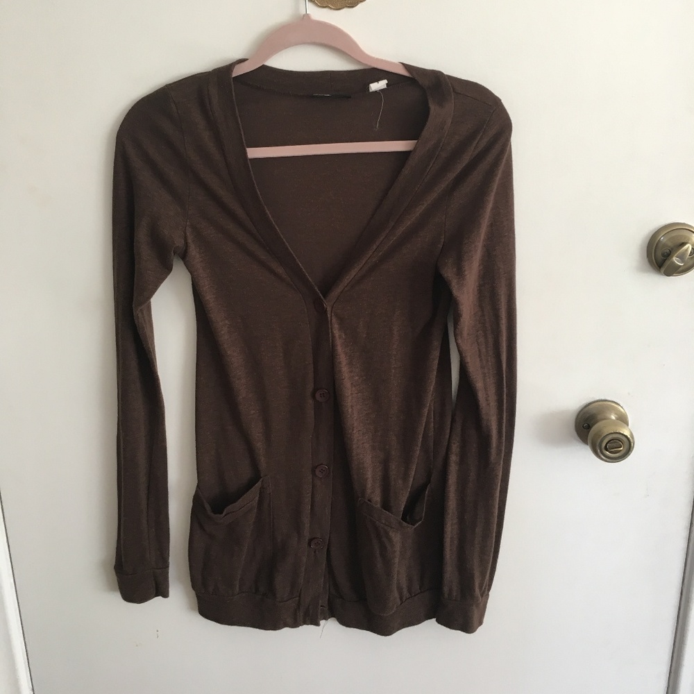 BDG Brown Cardigan